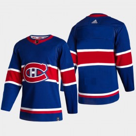 Dresovi Montreal Canadiens Blank 2020-21 Reverse Retro Authentic - Muške